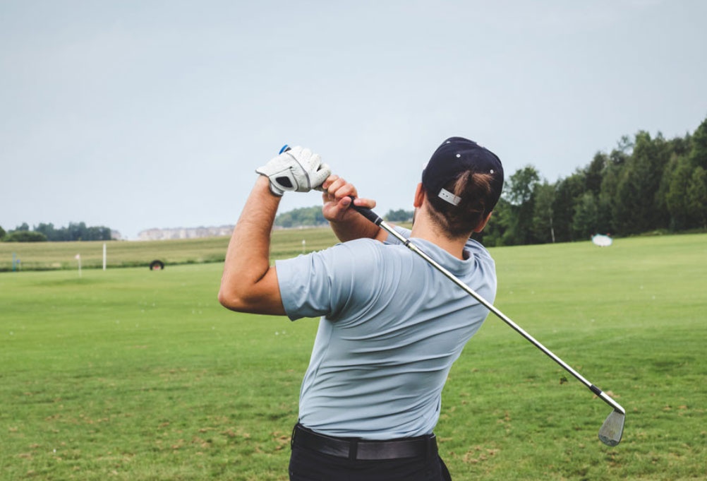 Swinging after hip replacement